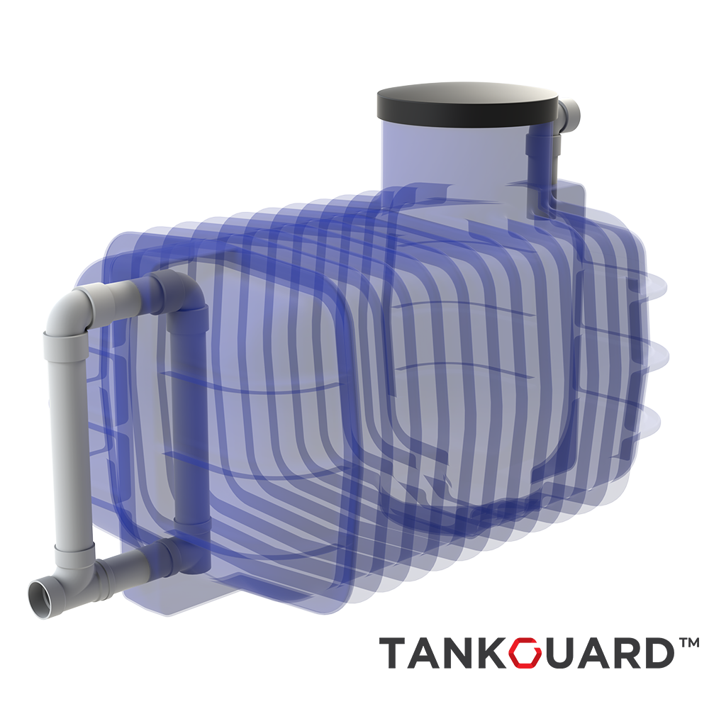 ENDURO Underground Tank 2,000 Ltr 1.0m  - with TankGuard®️