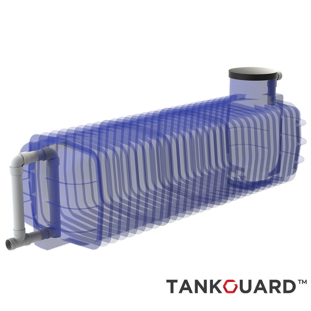 ENDURO Underground Tank 4,000 Ltr 1.0m  - with TankGuard®️