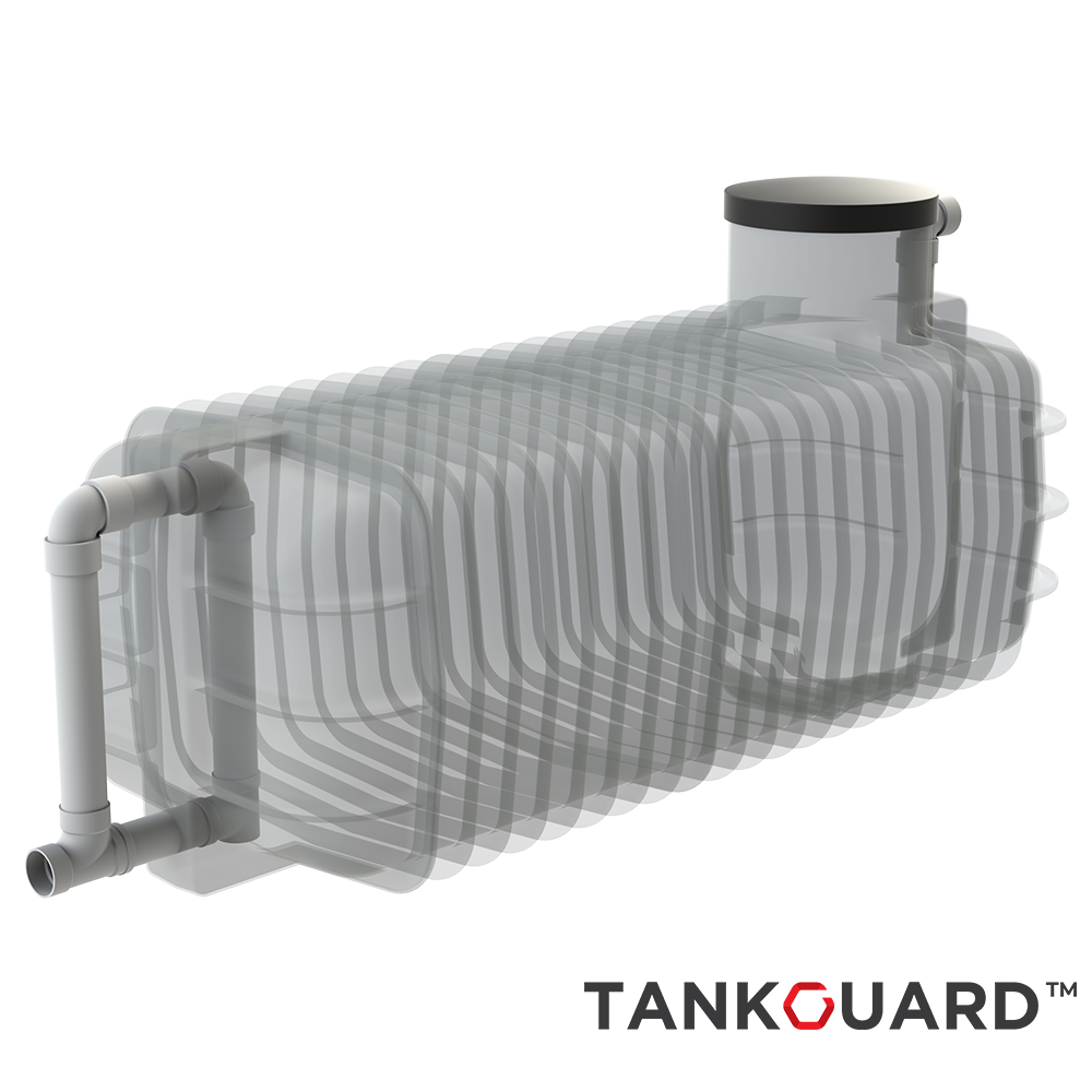 ENDURO Super Duty Underground Tank 3,000 Ltr 1.0m - with TankGuard®️